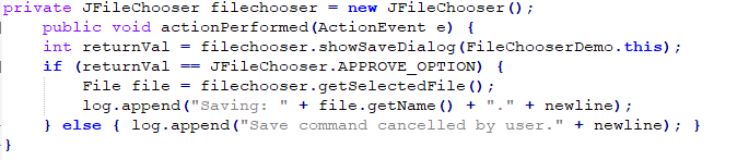 boton para jFileChooser en swing
