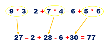 ejemplo operadores matematicos en java